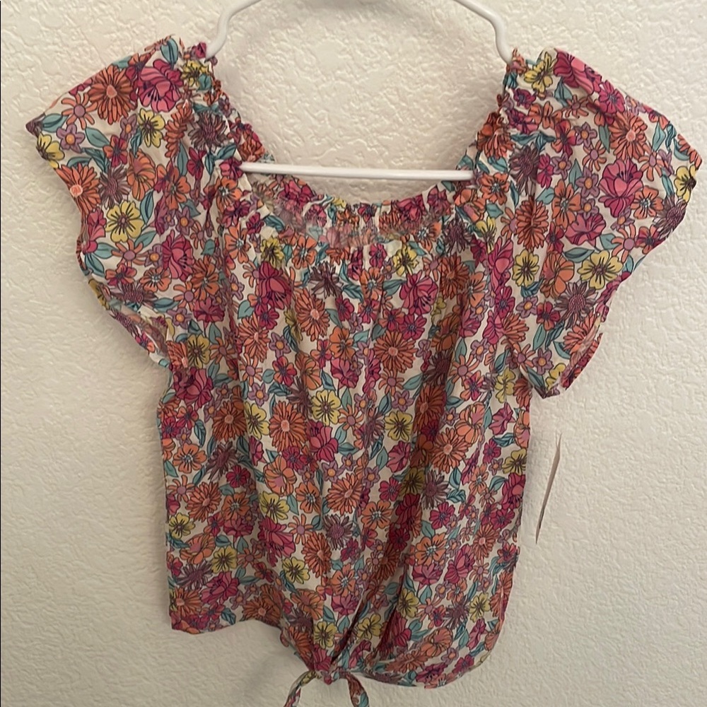 Floral Girls Top